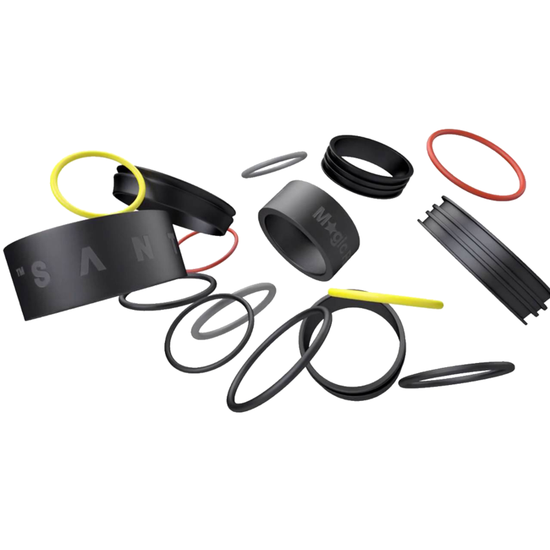 Various parts of a dryglove system