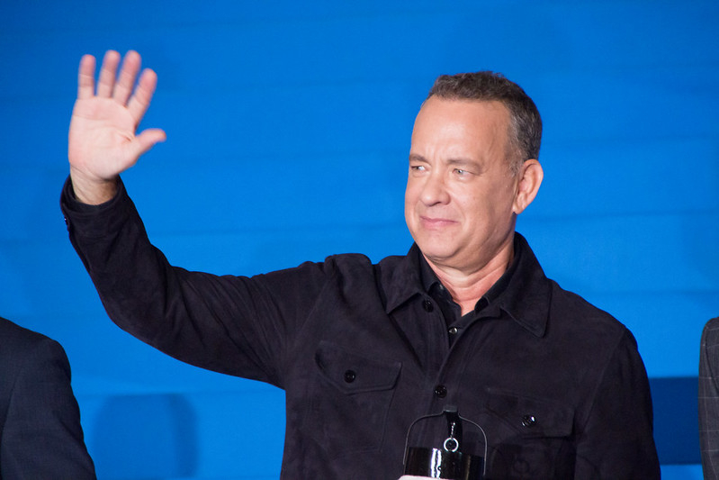 Tom Hanks at the premier of Sully
