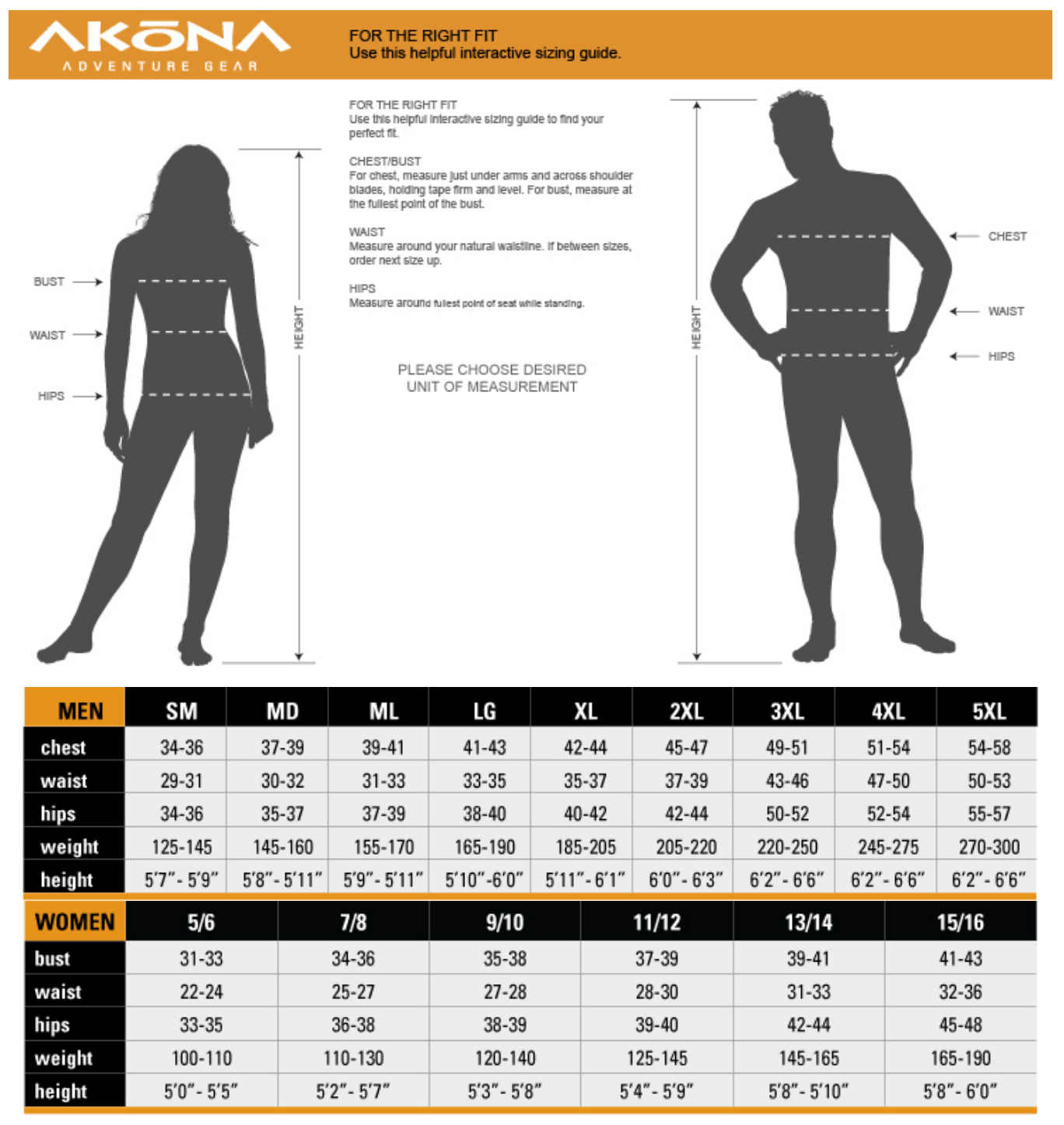 Quantum Vented Hooded Vest Size Chart