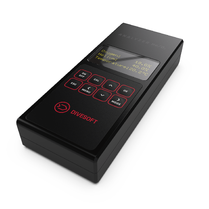 Stand Alone Analyzer He/O2
