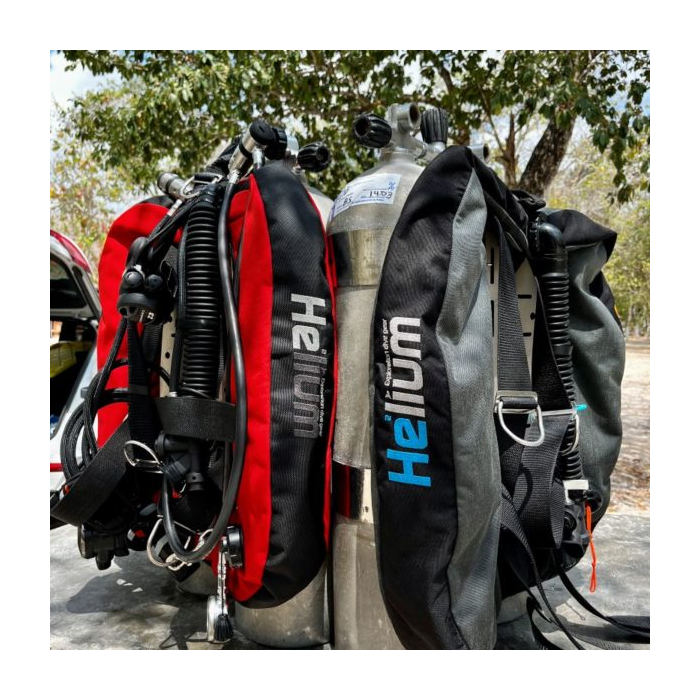 Custom Titanium Twin Tank Explorer 45 Package