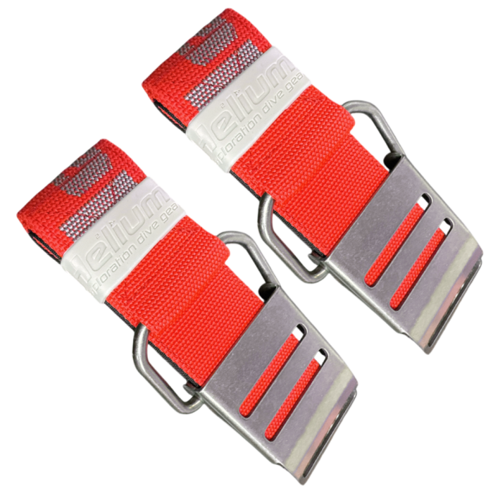 Limited Edition Titanium Cam Bands (Pair, Red)