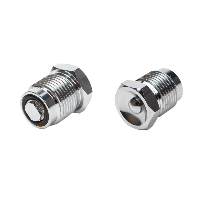 Brass DIN Plug with Pressure Release Brass DIN Plug with Pressure Release