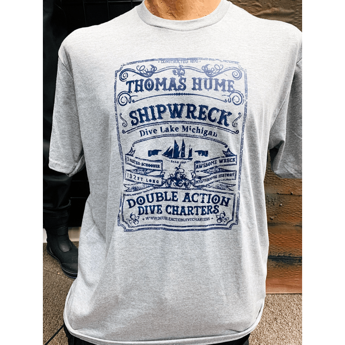 Thomas Hume T-Shirt by Double Action Dive Charters