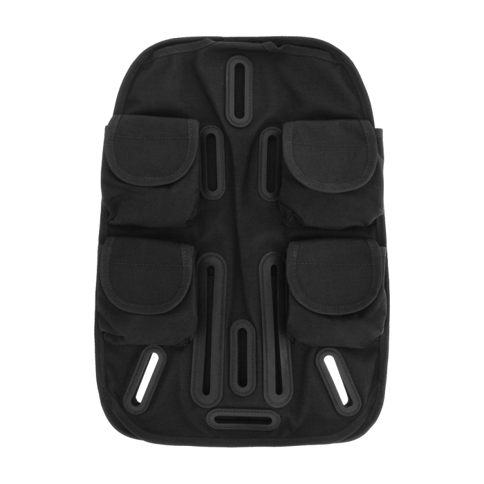 Backplate Pad with Weight Pockets