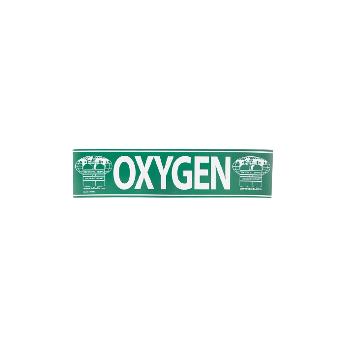 Oxygen Cylinder Sticker