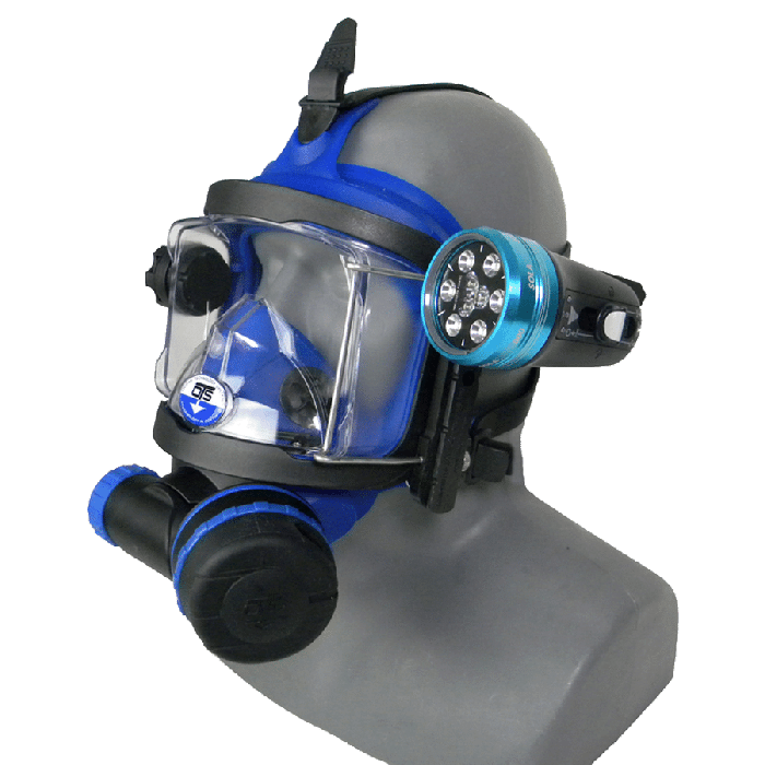 Guardian Rail System with Sola 1200 Dive Light