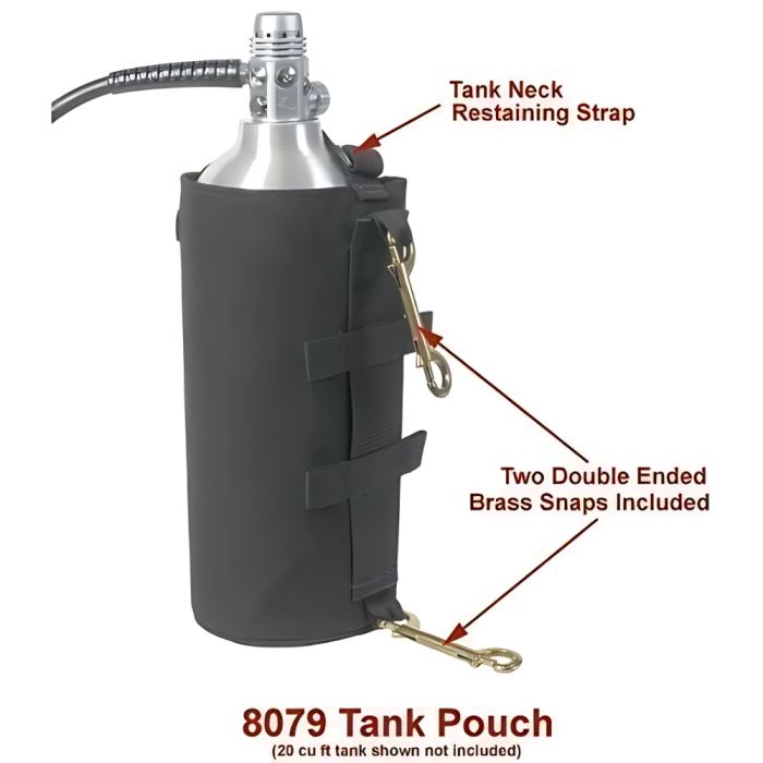 Tank Pouch for 20 cu/ft Redundant Air Systems