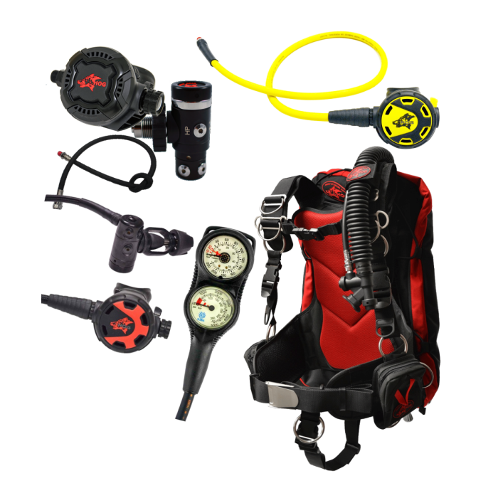 Total Buoyancy Control System with Regulator System Package