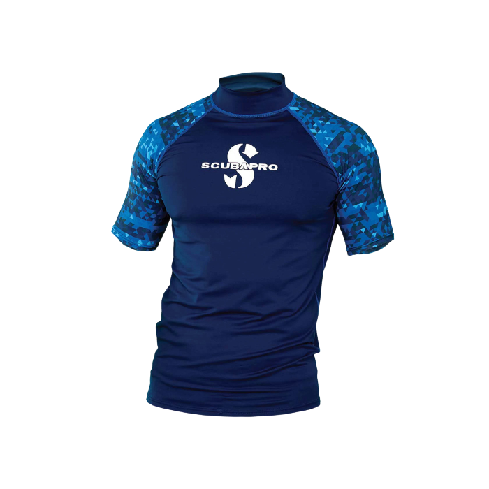Men's Short Sleeve UPF 50 Rash Guard