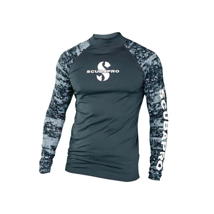 Men's UPF 50 Long Sleeve Rash Guard