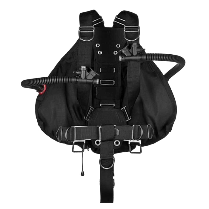 Stealth 2.0 Tec Dual Bladder Sidemount Rig