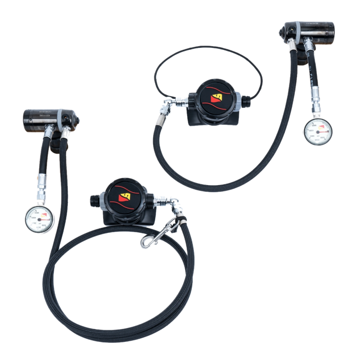 XT2 Sidemount Regulator Package