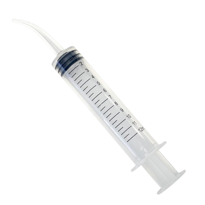 12ml Curved Tip Syringe