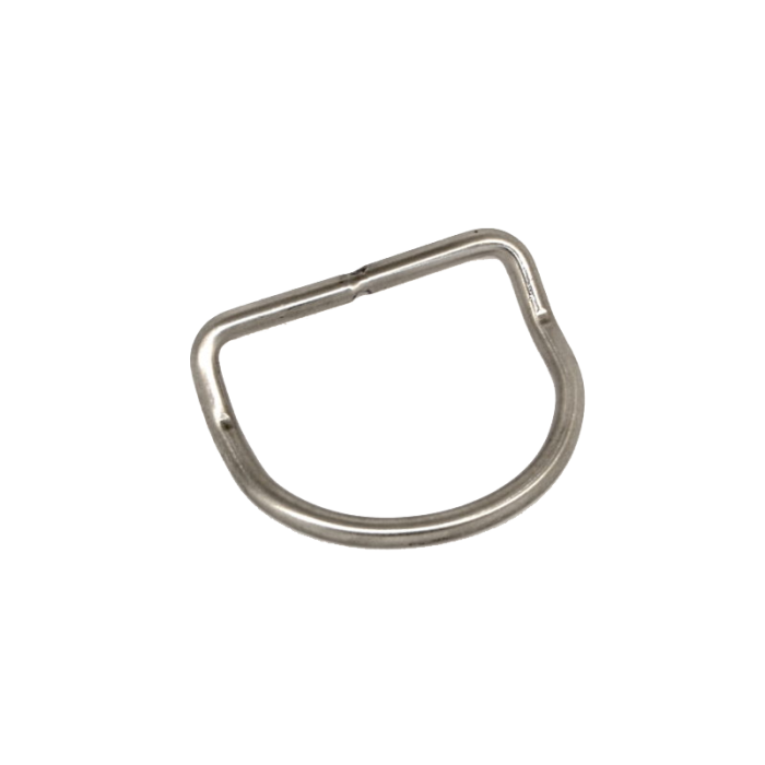 Titanium 2" Bent D Ring