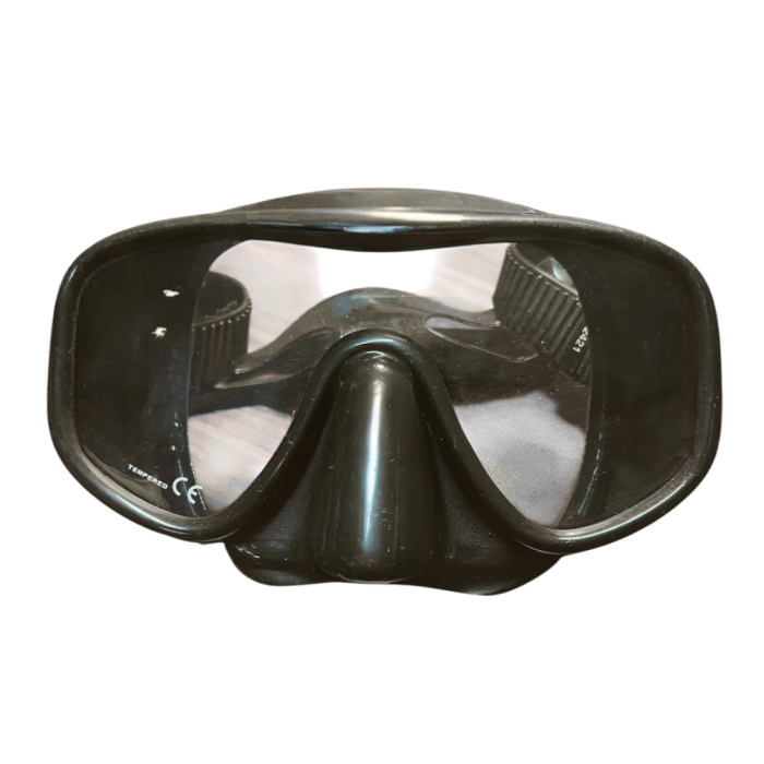 ES150 Frameless Dive Mask (Black, Used)