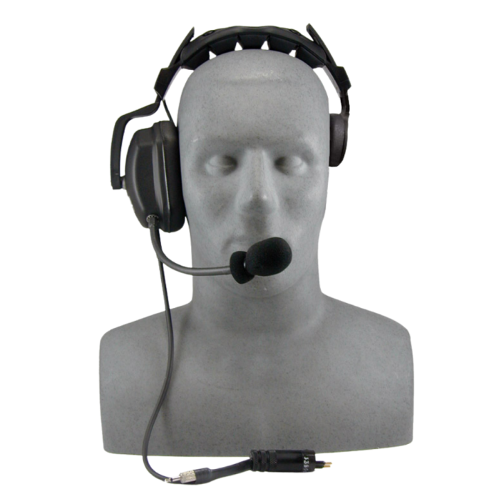 Single Ear Headset w/ Boom Microphone for CDK-6 (THB-13-1)