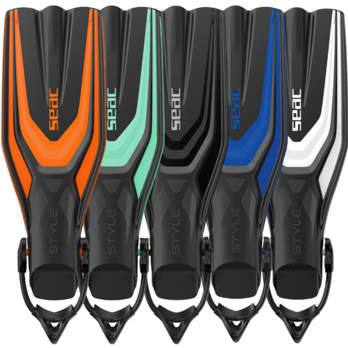Pinne Style Sling Strap Fins
