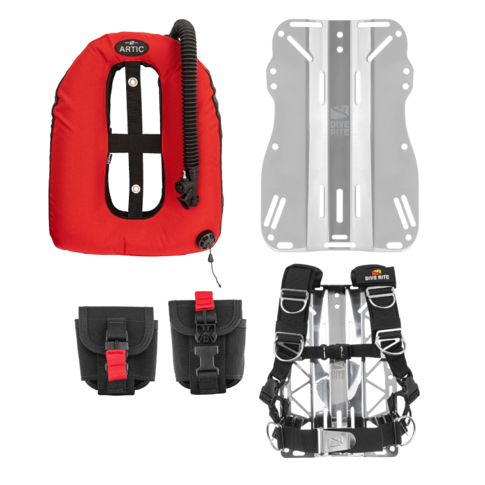 Dive Rite BP/W Single Tank Package