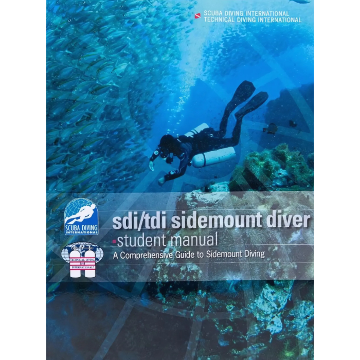 SDI/TDI Sidemount Diver Student Manual