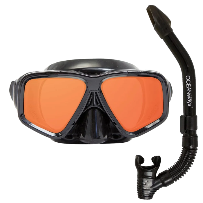 Oceanways SeeSharp Mask and Snorkel Combo