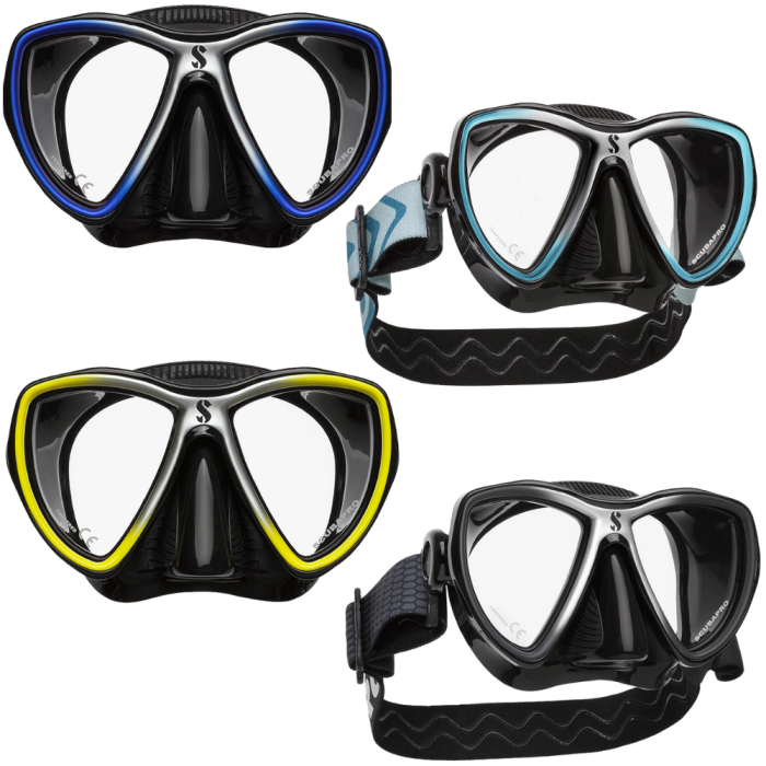 Synergy Mini Dive Mask (Black Skirt)