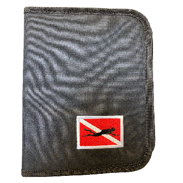 Black Dive Flag 3-Ring Binder