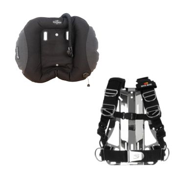 Dive Rite BP/W Double Tank Package