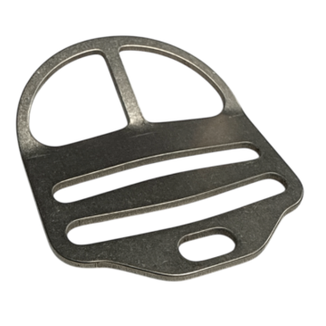 Titanium Crotch Double D-Ring