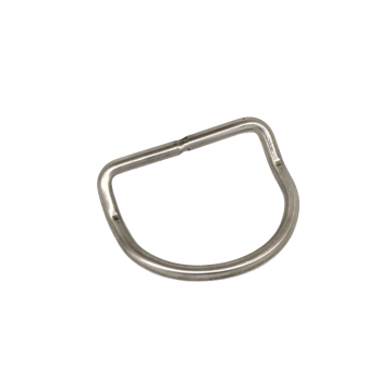 Titanium 2" Bent D Ring