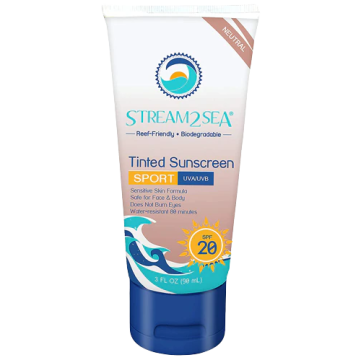 Eco Tinted Sunscreen Sport Face and Body - SPF 20