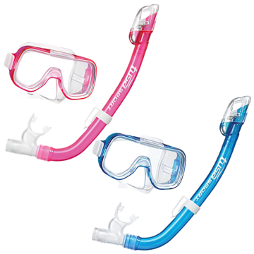 Mini-Kleio Youth Dry Snorkel Combo