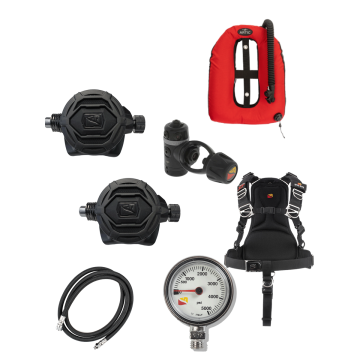 Dive Rite Open Water Regulator and BCD Package