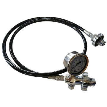 Tank to Tank DIN Equalizer with Large Gauge