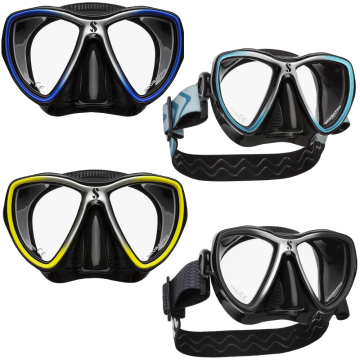 Synergy Mini Dive Mask (Black Skirt)