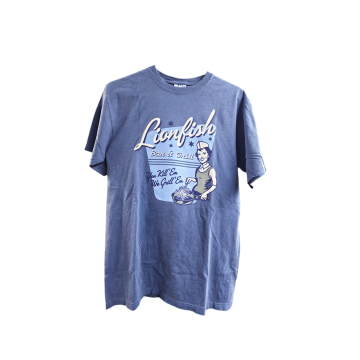 Lion Fish Bar & Grill T-Shirt (Medium, Closeout)