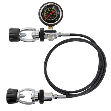 Deluxe Cylinder Equalizer with Braided HP Hose
