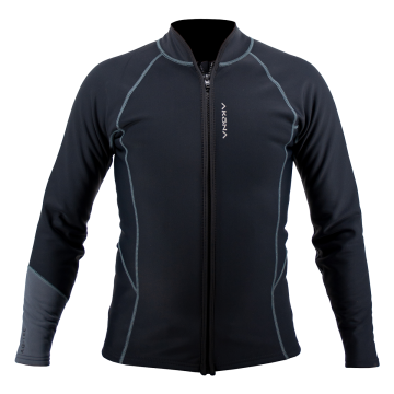 AQ-Tec Men's Long Sleeve Zippered Shirt (2XS & 3XL, Closeout)