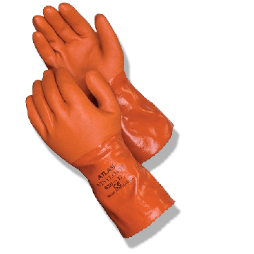 Atlas 620 Orange PVC Dryglove