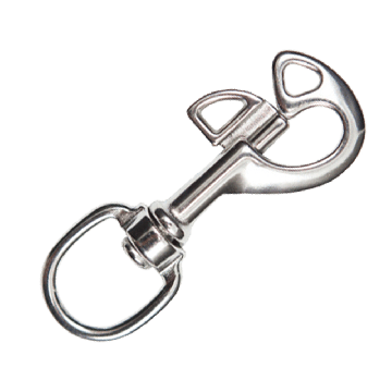 Swivel Eye Butterfly 3" Stainless Steel Bolt Snap
