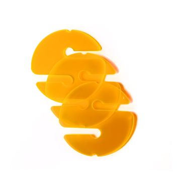 Line Cookies (Transparent Orange, 3-Pack, Closeout)