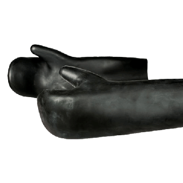 Latex 2 Finger Mitten