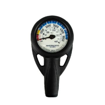 1.75" Pressure Gauge with Boot & Flex Hose