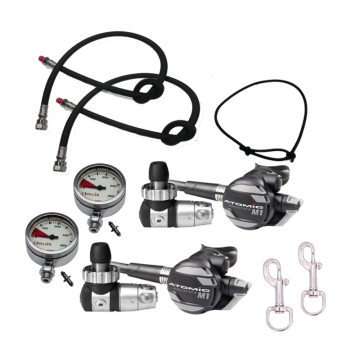 M1 Sidemount Regulator Package