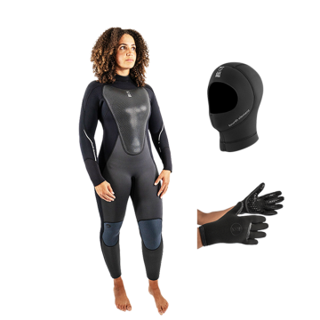 Xenos Women's 7mm Wetsuit Bundle