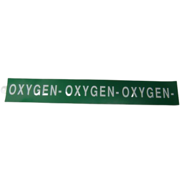 Oxygen Cylinder Sticker