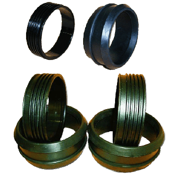 Rubber Pullover Dry Glove Rings