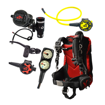 Total Buoyancy Control System with Regulator System Package