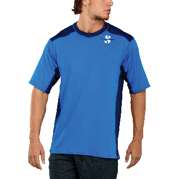 Channel Flow Men's Short Sleeve Rash Guard - Closeout