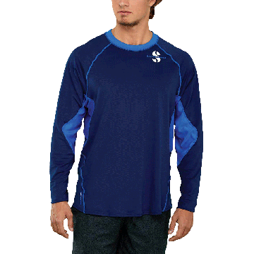 Channel Flow Men's Long Sleeve Rash Guard